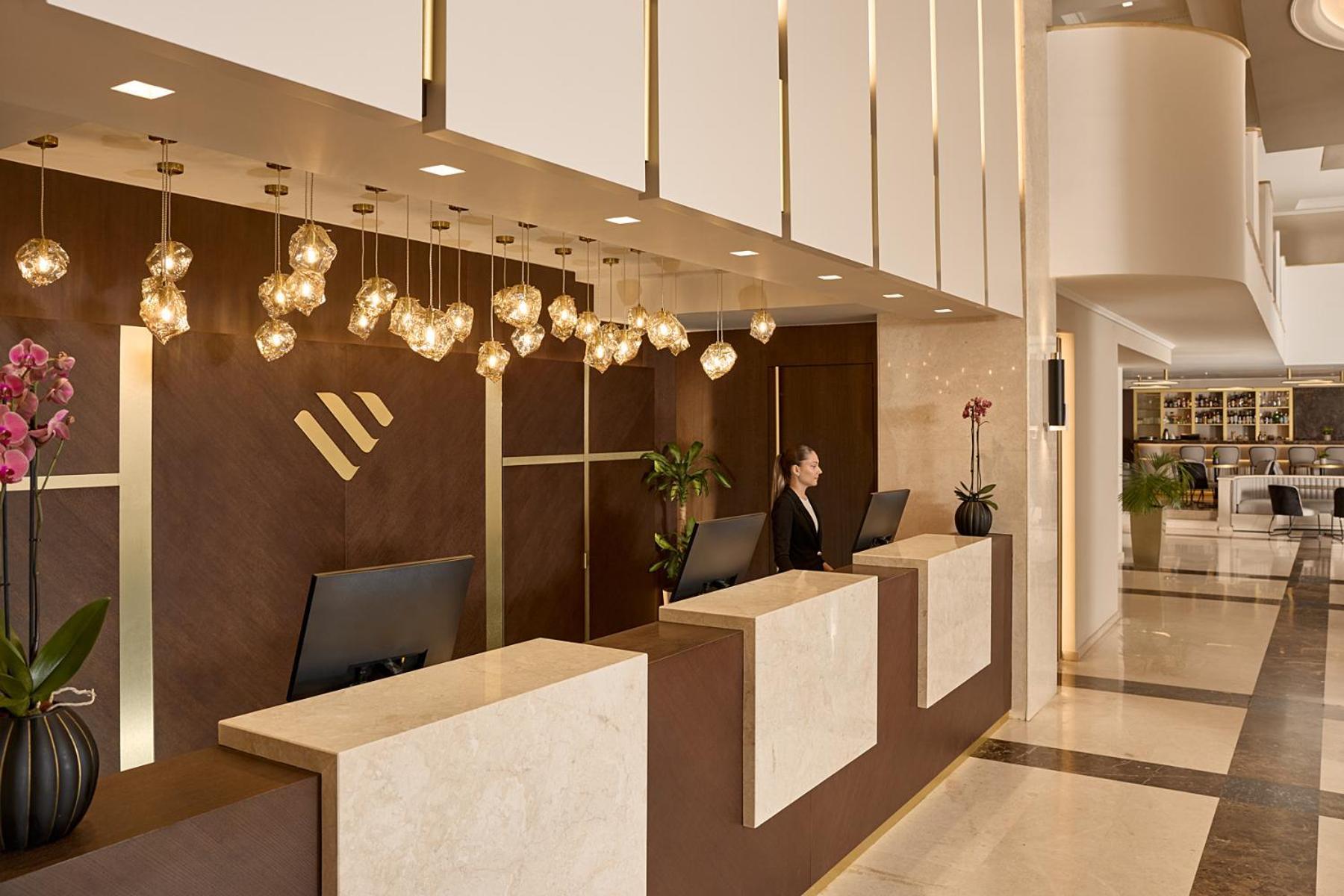 宫殿大酒店 塞萨洛尼基 外观 照片 Reception
